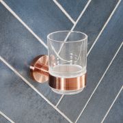 Milano Eris - Modern Tumbler Holder - Copper