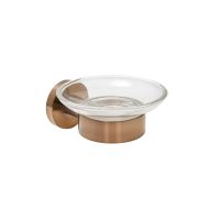 Milano Alara - Modern Soap Dish - Brushed Copper