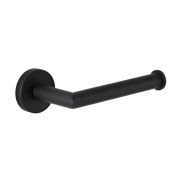 Milano Nero - Black Modern Wall Hung Toilet Roll Holder