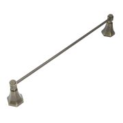 Milano Earlham - Art Deco 600mm Towel Rail - Choice of Finish