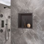 Milano - 340mm Square Shower Niche - Choice of Finish