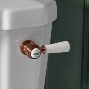 Milano Elizabeth - Traditional Ceramic Flush Lever - Brushed Copper