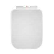 Milano Hatton - Close Coupled White Soft Close Quick Release Top Fix Toilet Seat