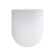 Milano Colby - White Soft Close Quick Release Top Fix Toilet Seat