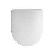 Milano Elements - Chalk Soft Close Quick Release Top Fix Toilet Seat