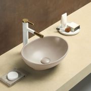 Milano Elements - Rectangular Countertop Basin - 505mm x 370mm (No Tap ...