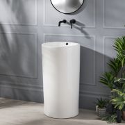 Milano Rivington - Modern Freestanding Basin - 460mm x 445mm (No Tap Holes)
