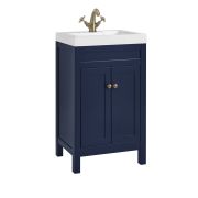 Milano Aston - 500mm Traditional Vanity Unit with Basin - Choice of Finish and Handles