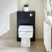 Milano Lurus - Modern 500mm WC Unit with Elswick Toilet - Choice of Finish