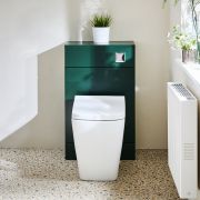 Milano Lurus - Modern 500mm WC Unit with Longton Toilet - Choice of Finish