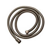 Milano - Fine Ribbed 1.75m Shower Hose - Black Nickel