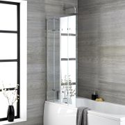 Milano Portland - Folding Shower Bath Screen