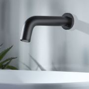 Milano Nero - Wall Mounted Basin or Bath Spout - Black