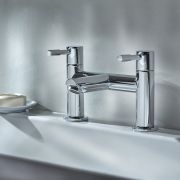 Milano Mirage - Modern Bath Filler Mixer Tap - Chrome
