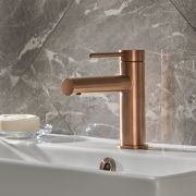 Milano Otto - Modern Mono Basin Mixer Tap - Choice of Finish