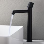 Milano Lune - Modern High Rise Mono Basin Mixer Tap - Choice of Finish