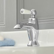 Milano Elizabeth - Traditional Single Lever Mono Basin Mixer Tap - Choice of Finish