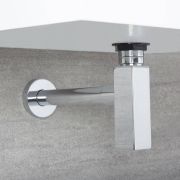Milano - Square Basin Bottle Trap - Choice of Finish