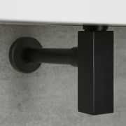 Milano Preto - Basin Bottle Trap - Black