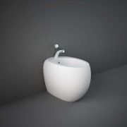 RAK Cloud - Matt White Modern Back to Wall Bidet