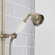 Milano Elizabeth - Traditional Brass Hand Shower - Brushed Gold