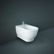 RAK Moon - Gloss White Modern Wall Hung Bidet