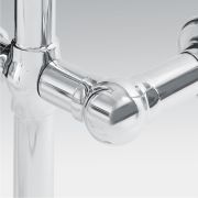 Milano - Chrome Heating Element Cable Masking Cover