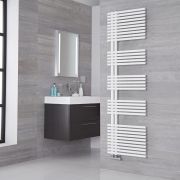 Lazzarini Way Bari - Designer Heated Towel Rail - Choice of Size and Finish