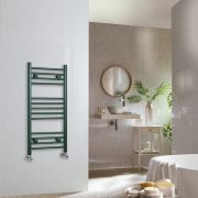 Milano Ive - Evergreen Straight Heated Towel Rail - Choice of Size