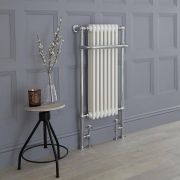 Milano Elizabeth - White Traditional Heated Towel Rail - Choice of Size