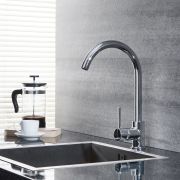 Milano - Modern Kitchen Mixer Tap with Swivel Spout - Choice of finish