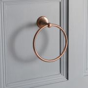Milano Elizabeth - Traditional Towel Ring - Oil Rubbed Bronze