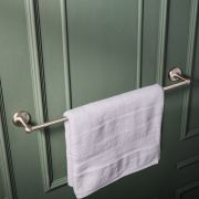 Milano Elizabeth - Traditional Single Towel Rail - Choice of Finish