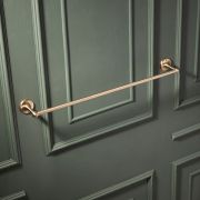 Milano Elizabeth - Traditional Single Towel Rail - Choice of Finish