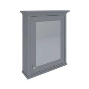 RAK Washington - Grey Bathroom Mirrored Cabinet - 650mm x 750mm