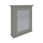 RAK Washington - Cappuccino Bathroom Mirrored Cabinet - 650mm x 750mm