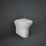 RAK Feeling - Modern Rimless Back to Wall Toilet with Soft Close Seat - Choice of Finish