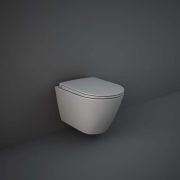 RAK Feeling - Modern Rimless Wall Hung Toilet with Soft Close Seat - Choice of Finish