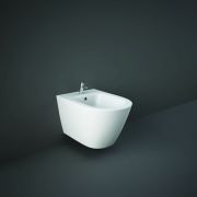 RAK Resort - Gloss White Modern Wall Hung Bidet