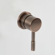 Milano Amara - Modern Manual Shower Valve - One Outlet - Aged Bronze