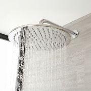 Milano Mirage - Modern Round 300mm Stainless Steel Shower Head - Chrome
