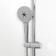 Milano Mirage - Modern Round Multi-Function ABS Hand Shower - Chrome
