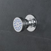 Milano Mirage - Modern Front Fix Round Body Jet - Chrome