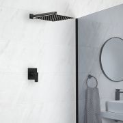 Milano Preto - Black Shower with Shower Head (1 Outlet)