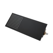 Milano Preto - Thin Fixed Shower Head - Black