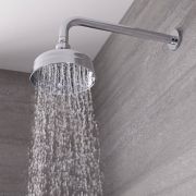 Milano Elizabeth - 150mm Traditional Apron Shower Head - Chrome