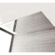 Milano Arvo - Modern Large 800mm x 500mm Shower Head - Chrome