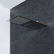 Milano Arvo - Modern Stainless Steel Shower Head with Waterblade - Chrome