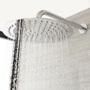 Milano Mirage - Round 300mm Shower Head and Wall Mounted Arm - Chrome