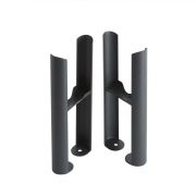 Milano Windsor - Anthracite Floor-Mounting Feet for Traditional 2 Column Windsor Radiators